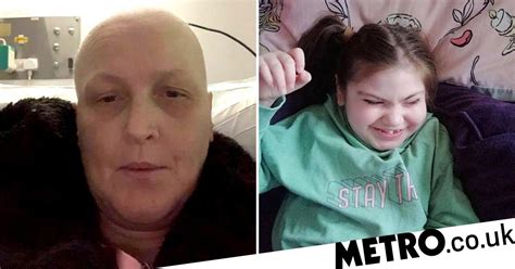 mum s cancer battle while disabled daughter 7 faces year off school metro news