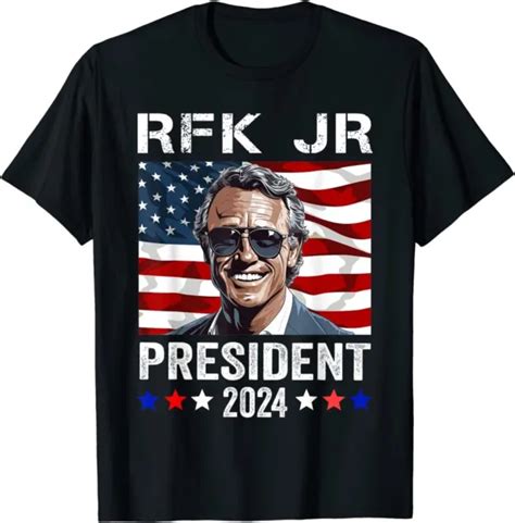 Robert Kennedy Jr 2024 President Support Rfk Jr 2024 2d T Shirt