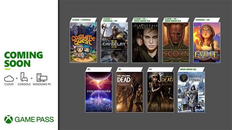 Octobers First Xbox Game Pass Titles For Console Pc And Cloud Have