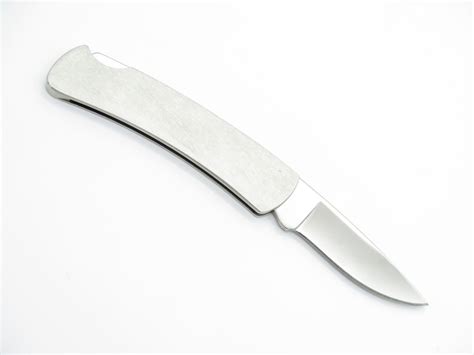 Vtg 1997 Buck Logo 525 Gent Thin Small Folding Lockback Pocket Knife