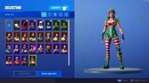 Here Are All The Leaked Christmas Skins And Cosmetics Found In Fortnite
