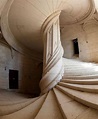 Leonardo da Vinci’s double helix staircase inside the Château de ...