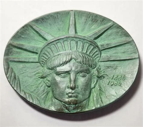 American Numismatic Society 1986 Statue Of Liberty Centennial Medal 26