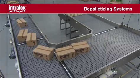 Intralox Arb Depalletizing Systems Youtube