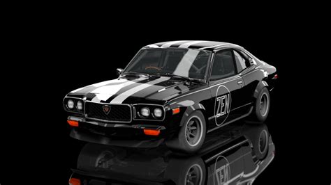 Assetto Corsaマツダサバンナ RX 3 GT グループ2 Gr2 Mazda RX 3 GT アセットコルサ car mod