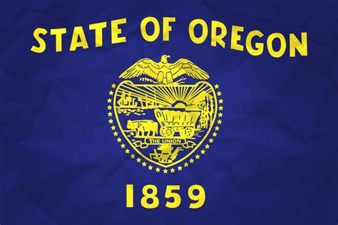 Oregon Oregon State Flag State Flag Art State Flags