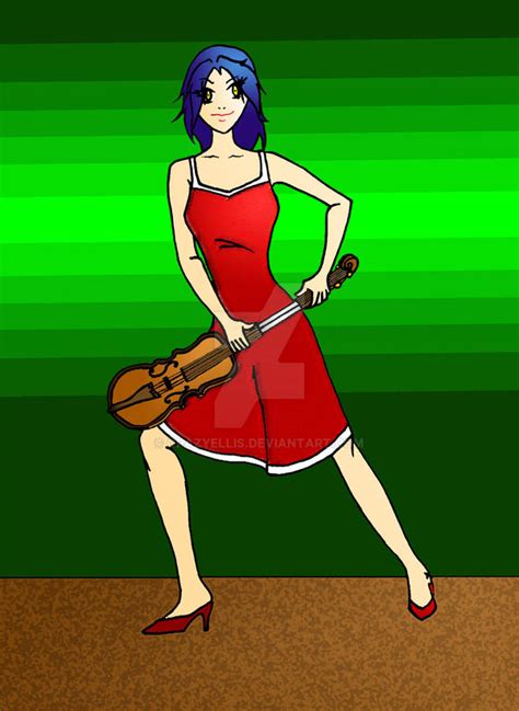Violin Girl By Crazyellis On Deviantart