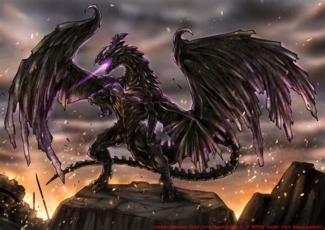 Black Dragon By Garayann On Deviantart
