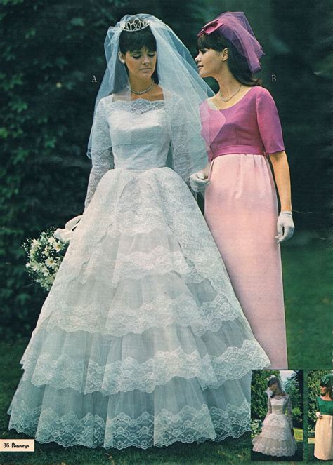 Penneys Catalog 60s Vintage Bridal Fashion Wedding Gowns Vintage