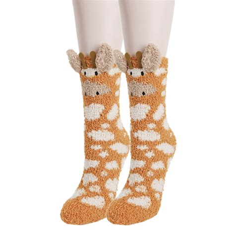 Buy Girls Womens Funny Slipper Socks Cute Silly 3d Cartoon Animals