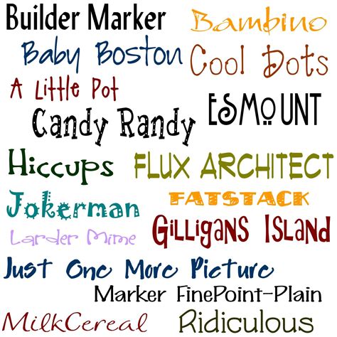 My Name Is Colette And Im Addicted To Fonts Scrapbook Fonts