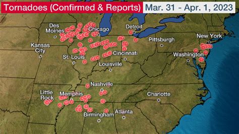 Severe Outbreak Spawned Over 120 Tornadoes