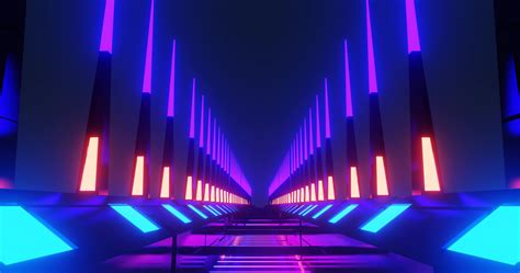 Neon Animated Background Stock Video Footage For Free Download