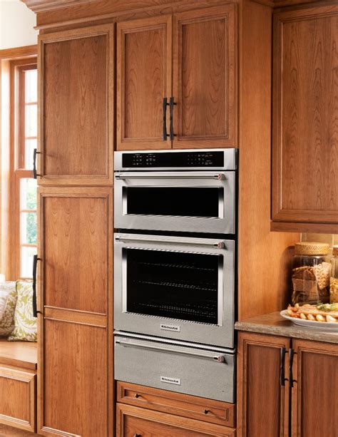 Kitchenaid Single Electric Convection Wall Oven With Built In