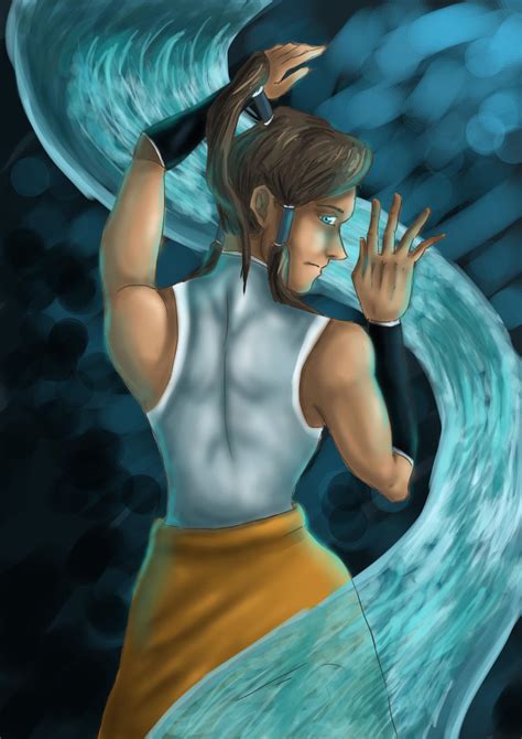 Korra Waterbending By Thewitchkingofmordor On Deviantart