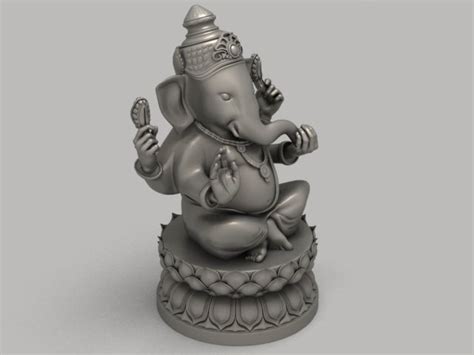 Ganesha Statue 3d Model In Sculpture 3dexport