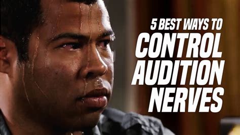 5 Best Ways To Control Audition Nerves Acting Lesson Youtube