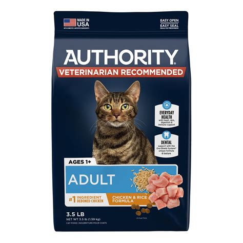 Authority® Everyday Health Indoor Cat Dry Food Chicken And Rice With