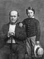 Henry James Sr. With Son Henry Jr by Bettmann