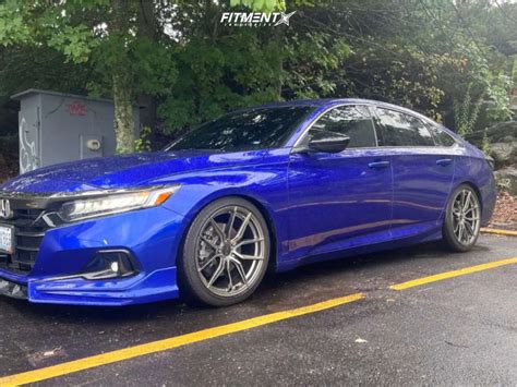 2021 Honda Accord Sport With 19x85 Xxr 559 And Michelin 245x40 On