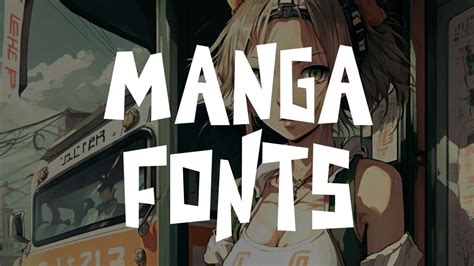 31 Fun Manga Fonts To Use In Comics Animation And Cartoons Hipfonts