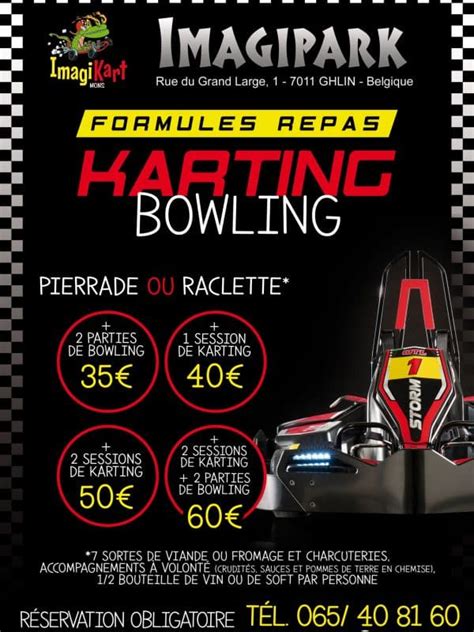 Imagipark Votre Centre De Loisirs à Mons Karting Bowling Plaine De