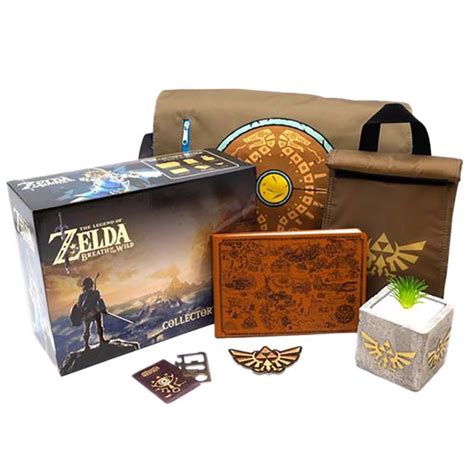 The Legend Of Zelda Breath Of The Wild Collectors Box Collectibles