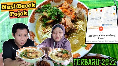 Nasi Becek Warung Pojok Kuliner Khas Nganjuk Kuliner Indonesia Youtube