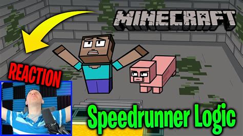 Minecraft Speedrunner Logic Cartoon Animation Gametoonsofficial