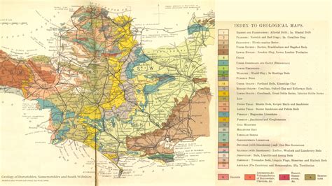 Geology Of The Central South Coast Of England Introduction And Maps