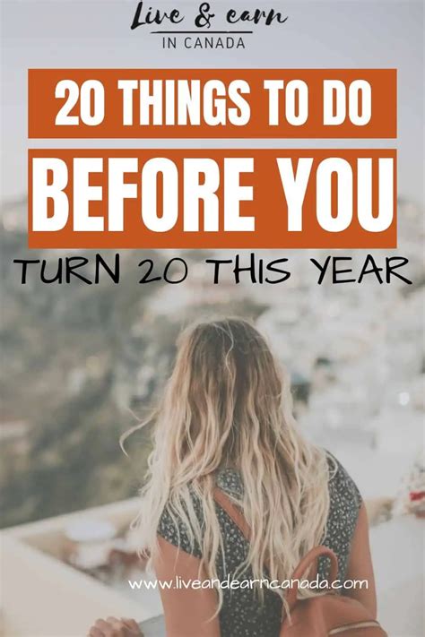 Here Is A List Of 20 Things To Do Before You Turn 20 This Year