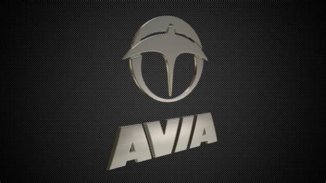Avia Logo 3d Model By 3dlogoman