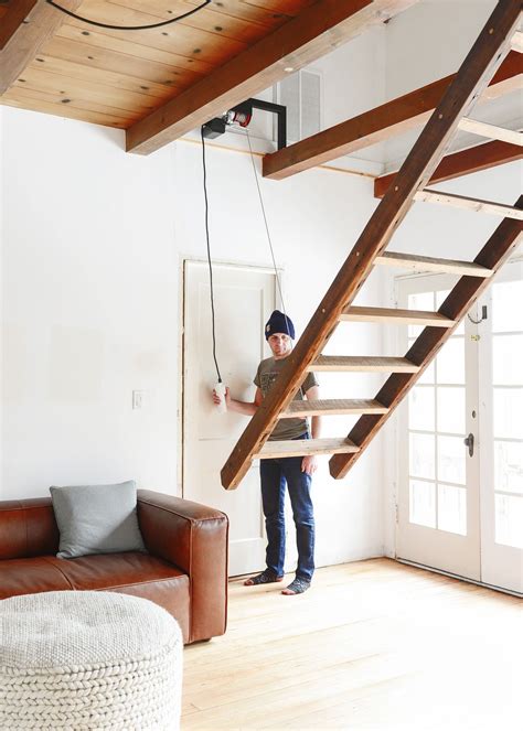 Our Loft Ladder Goes Electric Artofit