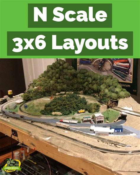 Top 3 N Scale 3x6 Layouts N Scale Train Layout N Scale Layouts N