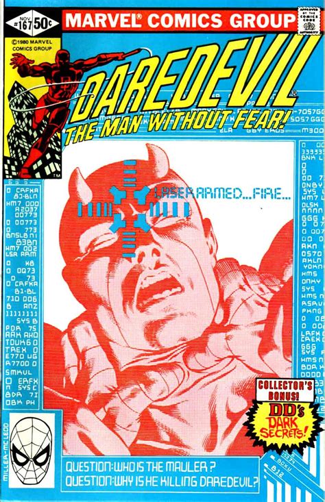 Daredevil 167 Frank Miller Art And Cover Pencil Ink