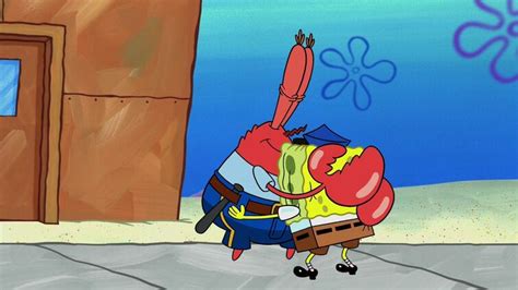 Mr Krabs Hugging Spongebob D Fandom