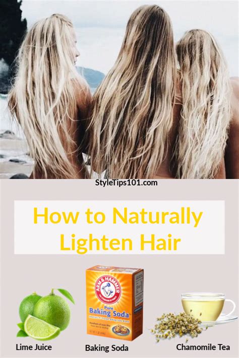 Get Light And Bright Locks This Spring With These All Natural Ways To