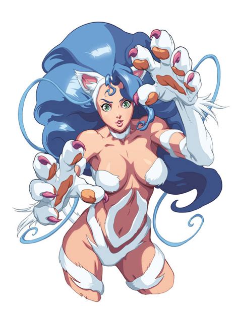 Felicia Anime Anime Cat Girls Cat Girl