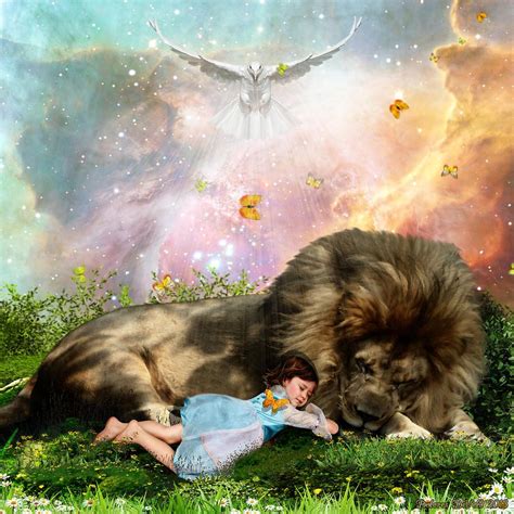 Holy Rest By Dolores Develde Prophetic Art Lion Art Jesus Pictures