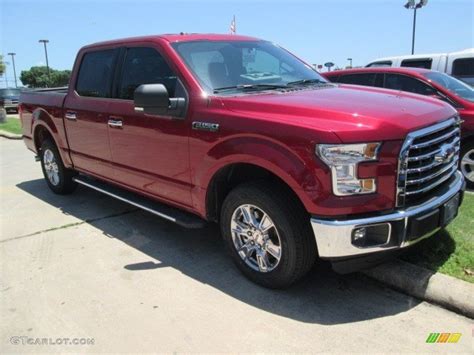 2015 Ruby Red Metallic Ford F150 Xlt Supercrew 104353875 Photo 15
