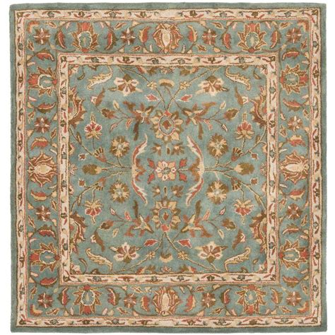 Safavieh Heritage Blue 6 Ft X 6 Ft Square Area Rug Hg969a 6sq The