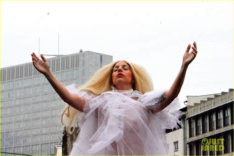 Lady Gaga Covers Naked Body With Sheer Cover Up In Berlin Photo Lady Gaga Naked