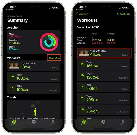 How To See Your Apple Fitness Workout Summaries Macrumors
