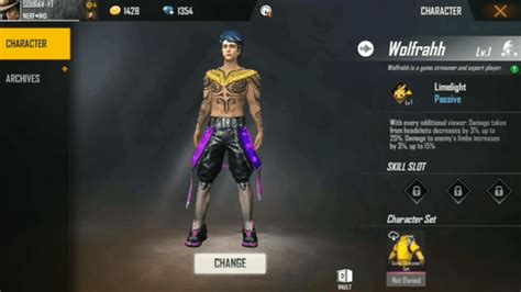 To get these characters to appear, you usually only have to press the key for a certain amount of time. Free Fire Wolfrahh: Name Meaning, Facts & Profile Of ...