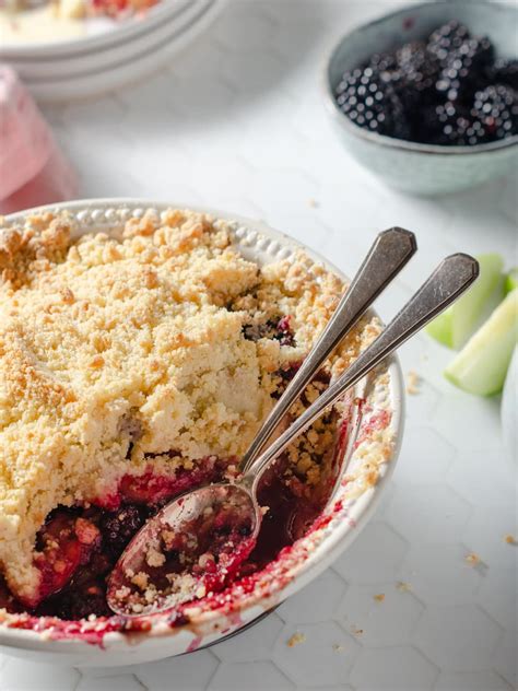 Classic Apple And Blackberry Crumble Lost In Food
