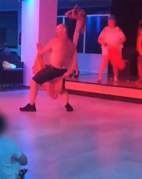 Gogglebox S Tom Malone Snr Performs Sultry Striptease On Holiday