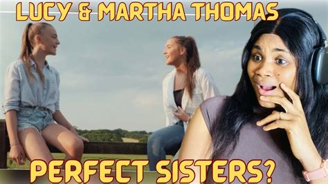 LUCY & MARTHA THOMAS - THE CLIMB FIRST TIME HEARING - YouTube