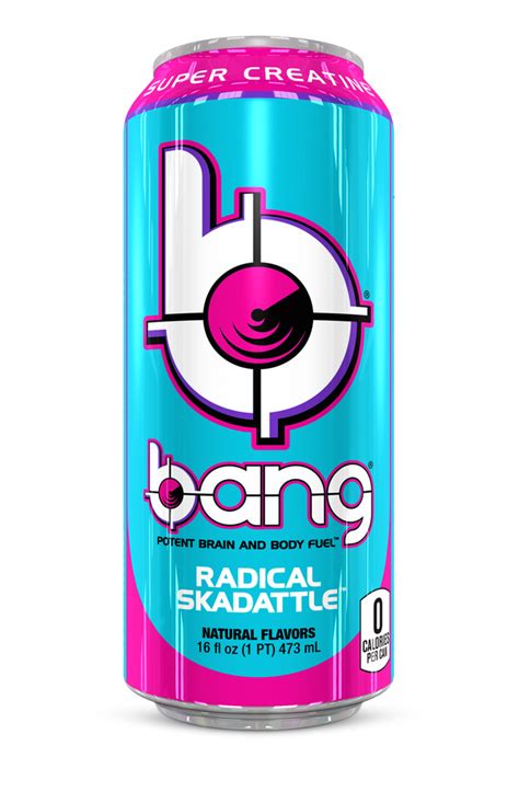 Bang Energy Radical Skadattle Flavour With Super Creatine 454ml
