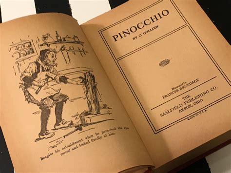 Pinocchio By C Collodi 1924 Hardcover Book