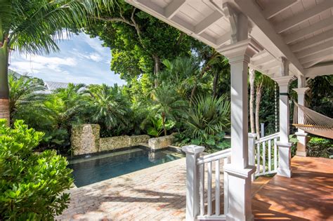 Key Wests Secret Garden A Modern Landscape For An Authors Victorian
